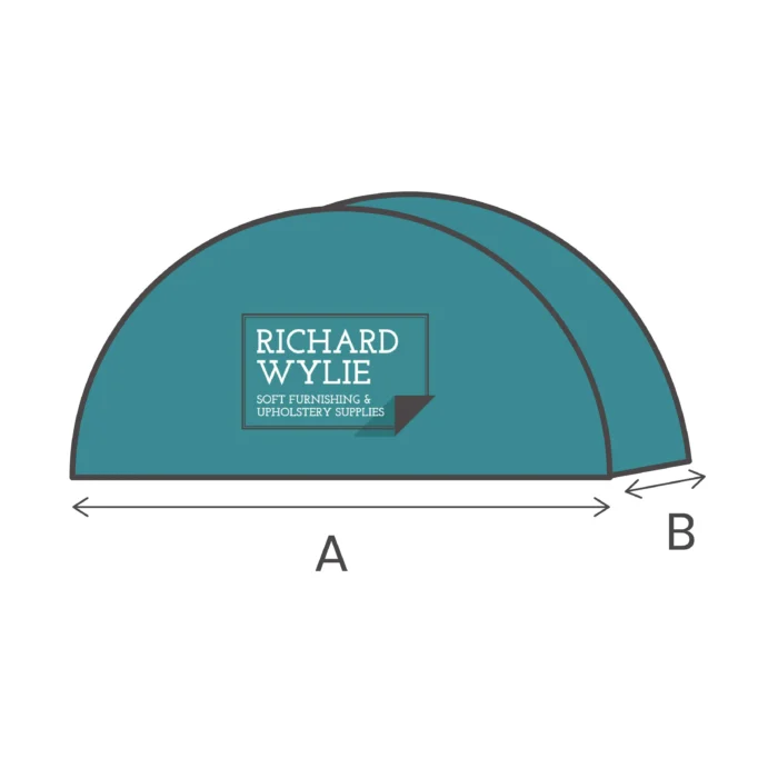 Foam Semi-Circle Cut to Size