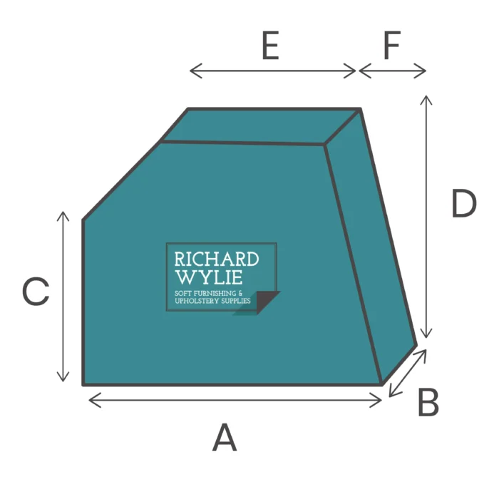 5 Sided Trapezoid Foam Cut to Size